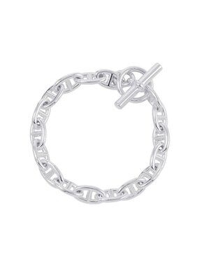 Hermes Bracelet Chaine D'ancre GM 17 Links Silver